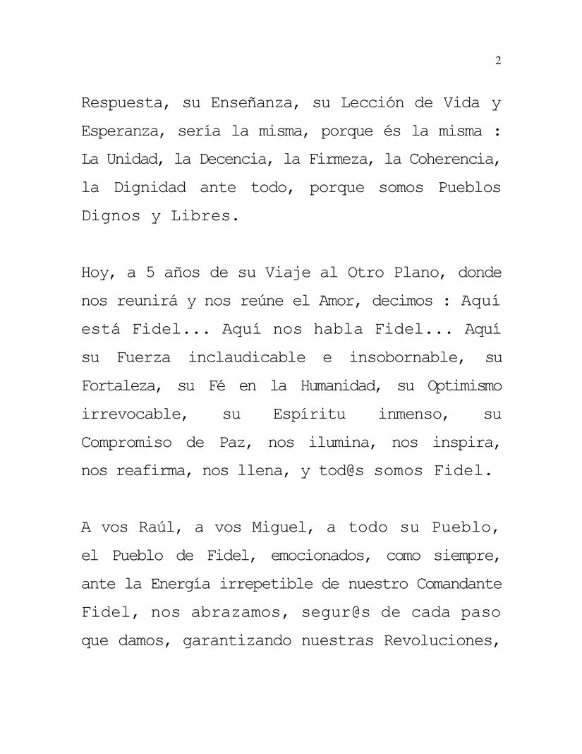 mensaje